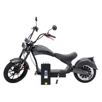 Ampride Chopper Ηλεκτρικό ποδήλατο - 2000W Ισχύς | 30Ah Μπαταρία | 34mph Ταχύτητα | 37mi Range