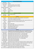 Leaperkim Lynx Electric Unicycle - Ισχύς 8000W | Μπαταρία 18Ah | Ταχύτητα 77mph | Εμβέλεια 110mi