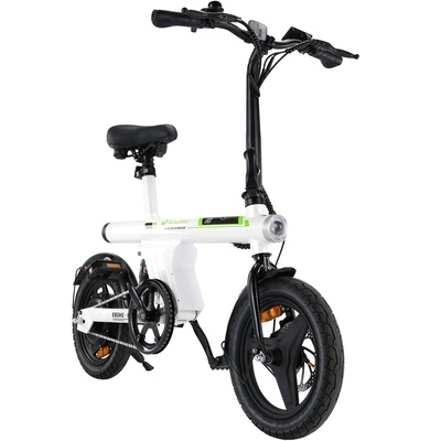 isinwheel CityGlide U1 Πτυσσόμενο ηλεκτρικό ποδήλατο - 500W Ισχύς | Μπαταρία 7.8Ah | Ταχύτητα 20 μίλια/ώρα | Εμβέλεια 28mi