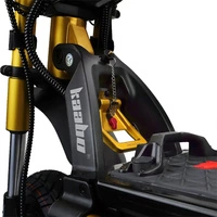 Kaabo Wolf King GTR Electric Ηλεκτρικό σκούτερ | Extreme Performance | 4000W ( 13440W Peak) Power | 65mph Speed | 35Ah Battery | 112mi Range | 12-Inch Design | Ultimate Sport Transport