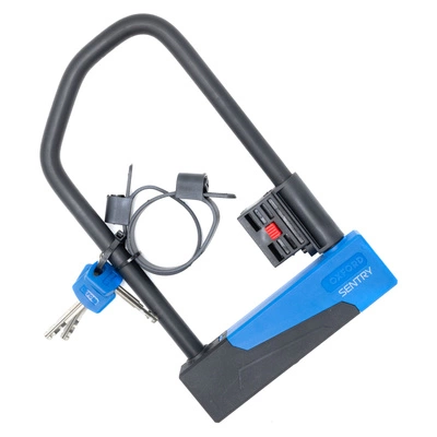 U Lock Oxford Sentry 260 190MM X 110MM D Lock Secure Ebike Eηλεκτρικό σκούτερ SIlver Rating